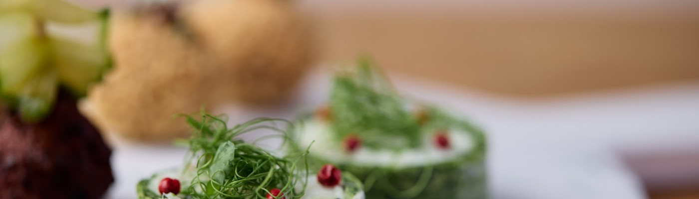 Spinach & Smoked Trout Roulade