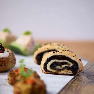 Mushroom & Tarragon Pinwheel (VE)
