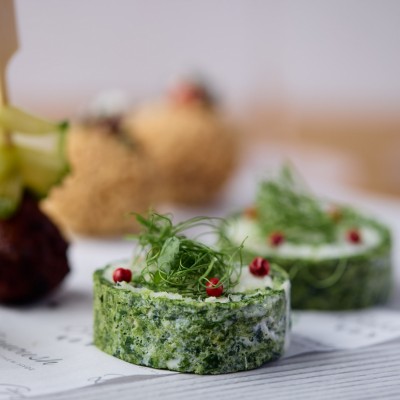 Spinach & Trout Roulade 2
