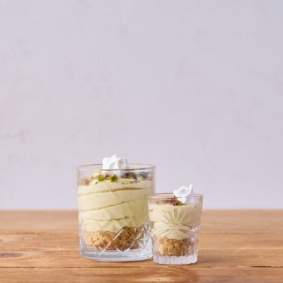 Pistachio & Rose Cheesecake 