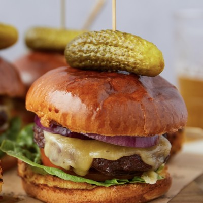 Gourmet Burger Evening Food